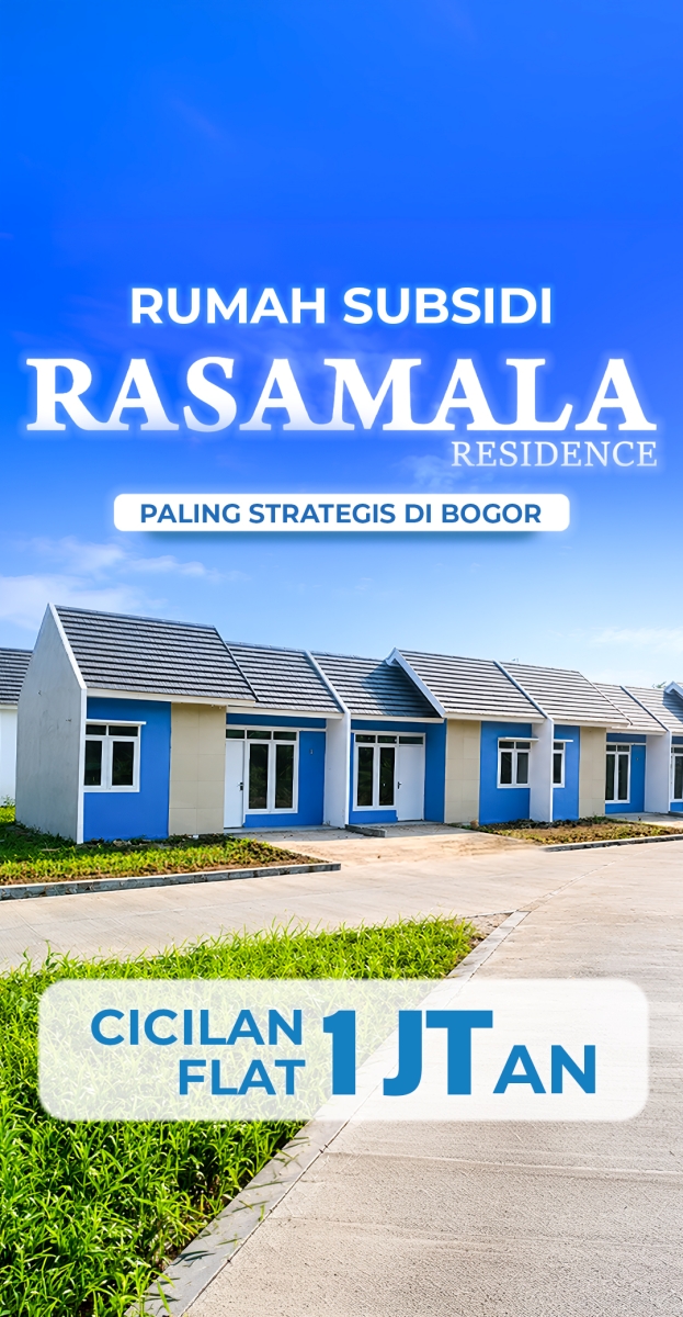 Rumah subsidi dekat Stasiun Bojonggede