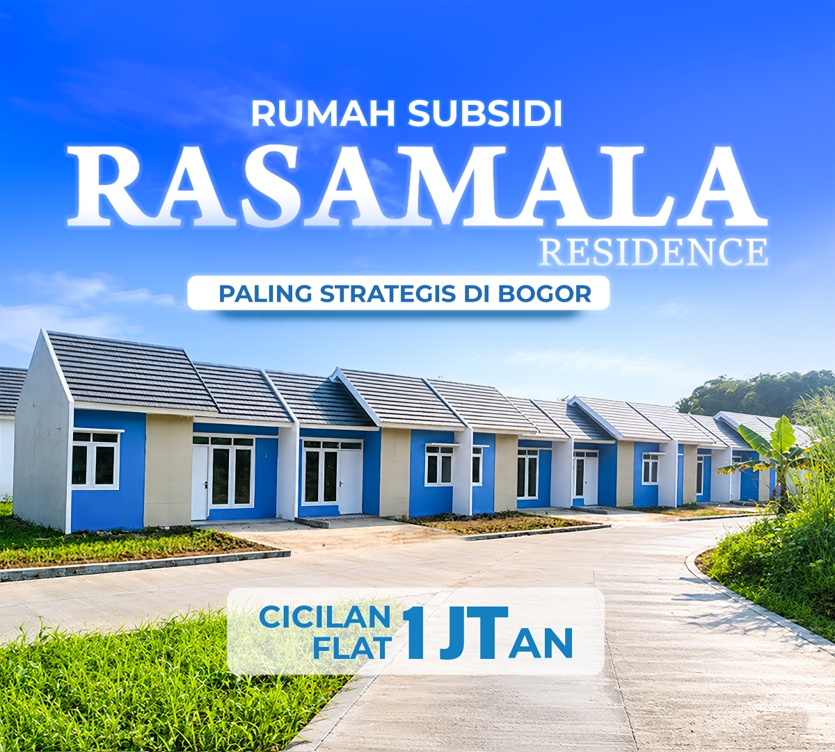 Rumah subsidi dekat Stasiun Bojonggede